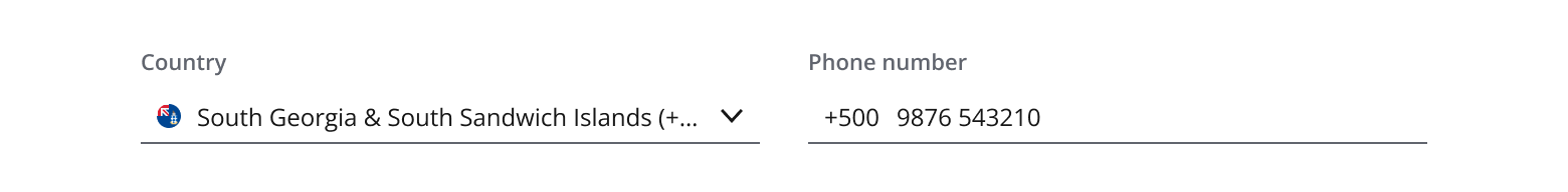 Truncated row layout